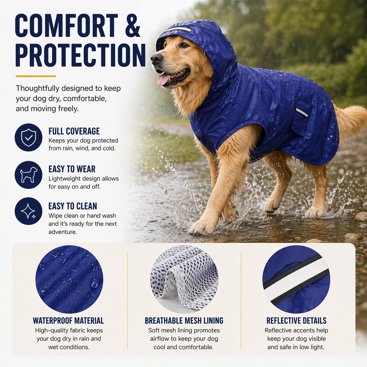 Keep Your Dog Dry — Even in the Rain