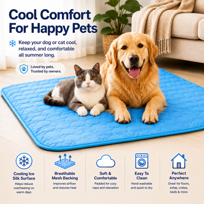 Pet Cooling Mat – Keep All Pets Cool And Comfortable
